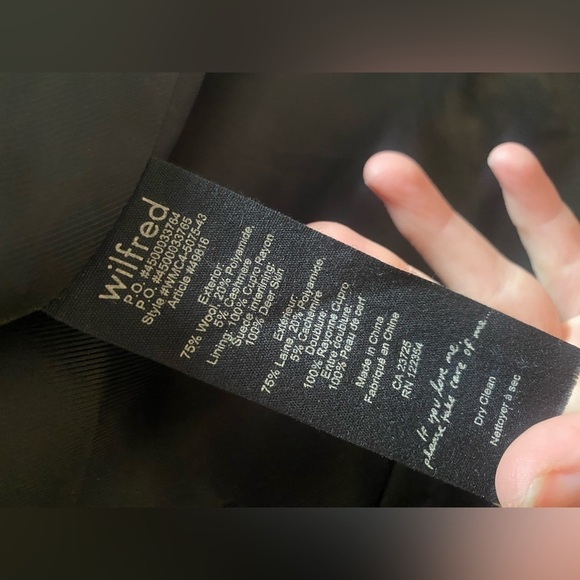 WILFRED fei wool coat - Picture 3 of 4